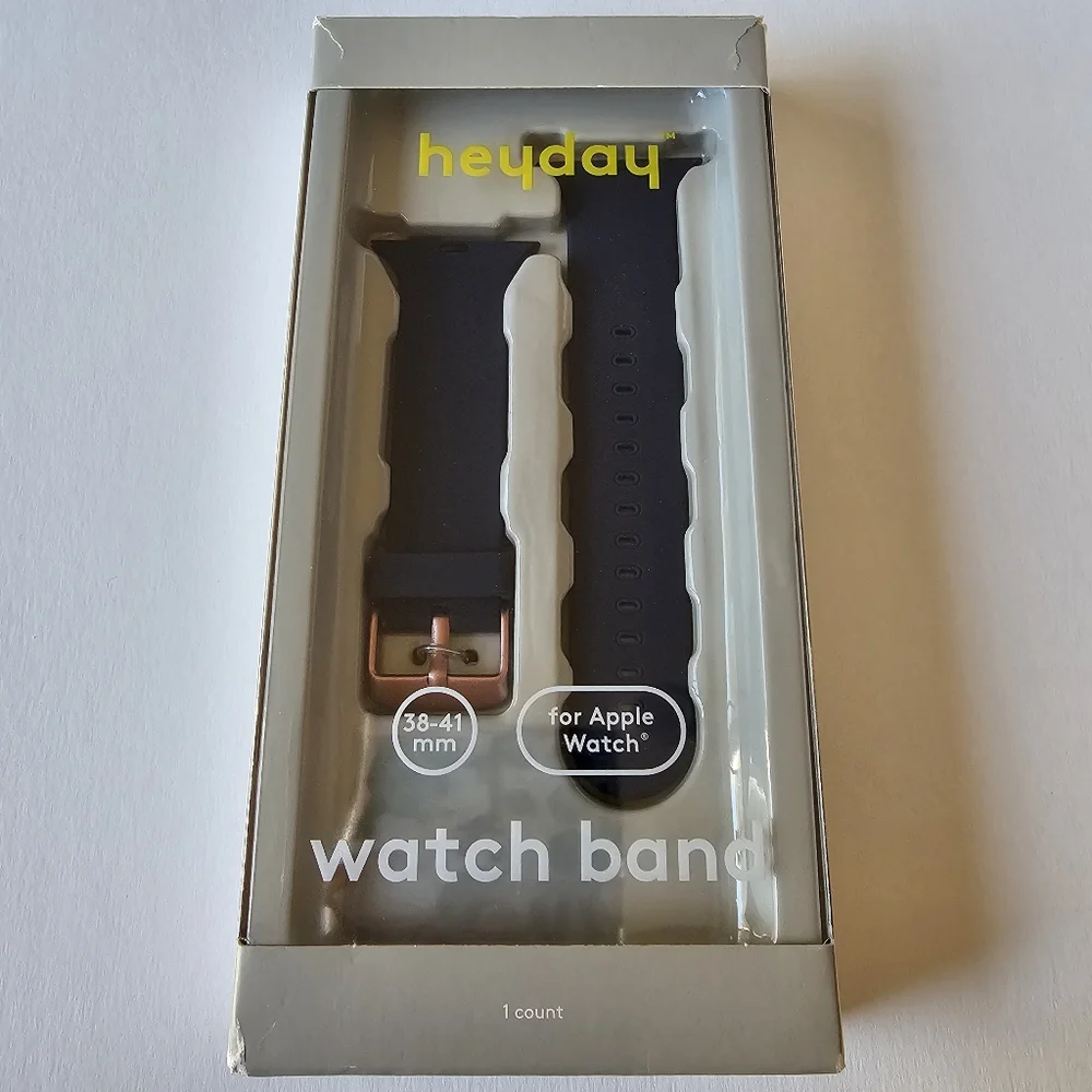 Apple Watch - Heyday Silicone Watch Band 38-41mm (NAVY)